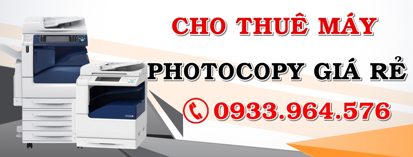 Cho thuê máy Photocopy giá rẻ Tp. Hồ Chí Minh 