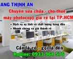 Cho thuê máy photocopy tại Thủ Đức