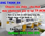 Cho thuê máy photocopy Tại Quận Hóc Môn