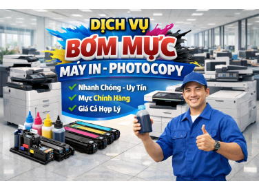 NẠP MỰC MÁY PHOTOCOPY GIÁ RẺ CHẤT LƯỢNG TẠI TP.HCM