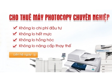 Cho thuê máy photocopy RICOH, XEROX GIÁ RẺ tại quận 11