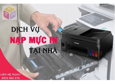 Dịch vụ nạp mực máy in, máy fax, máy photocopy tốt nhất TPHCM