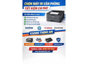 DOANH NGHIỆP NÊN CHỌN MÁY IN NÀO ĐỂ TIẾT KIỆM CHI PHÍ?