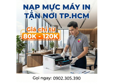 NẠP MỰC MÁY PHOTOCOPY GIÁ RẺ CHẤT LƯỢNG TẠI TP.HCM