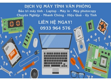 Bảo trì máy tính văn phòng trọn gói cho công ty, doanh nghiệp