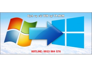 Dịch vụ cài Win tại nhà khu vực TP.HCM giá rẻ