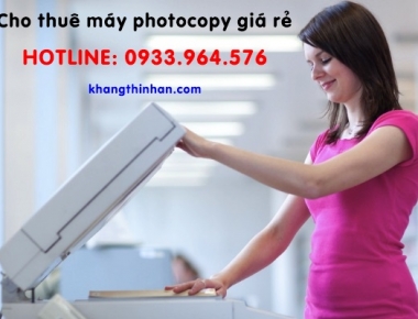 Cho thuê máy Photocopy – chính hãng giá siêu rẻ (mới 95%)