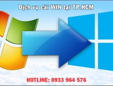 Dịch vụ cài Win tại nhà khu vực TP.HCM giá rẻ